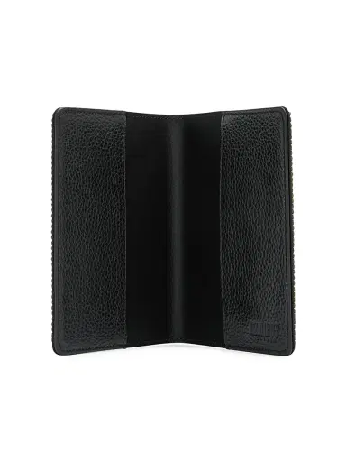 Judith Leiber Couture Women's Leather & Crystal Passport Holder - Black | Thumbnail 4