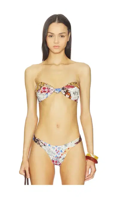 Agua Bendita Lucille Quilt Bikini Top | Thumbnail 2 Agua Bendita Lucille Quilt Bikini Top | Thumbnail 2