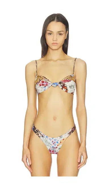 Agua Bendita Lucille Quilt Bikini Top | Thumbnail 1 Agua Bendita Lucille Quilt Bikini Top | Thumbnail 1
