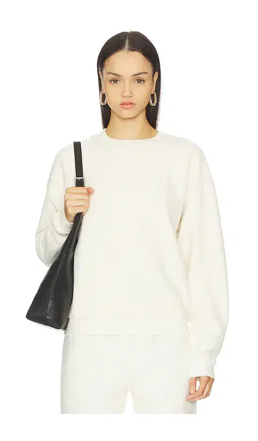 Eterne Classic Reverse French Terry Crew Sweatshirt