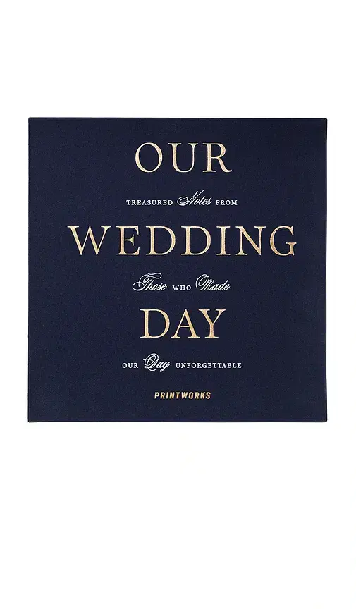 Printworks Wedding Guest Book