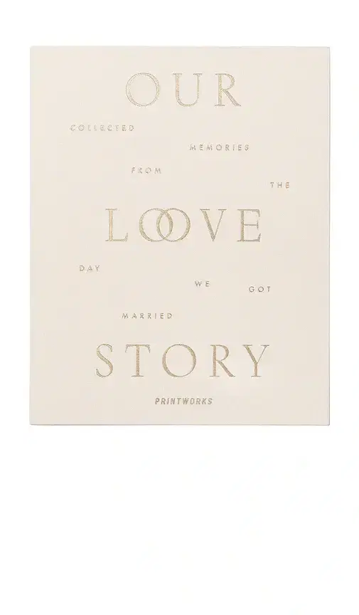 Our Love Story Wedding Journal