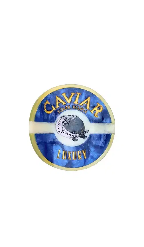 Hand-painted Caviar Claw Hair Clip