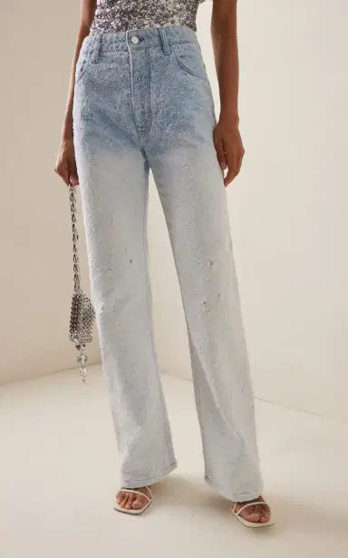 Rabanne Ombre Straight-Leg Jeans | Thumbnail 3 Rabanne Ombre Straight-Leg Jeans | Thumbnail 3