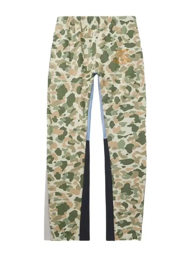 Gallery Dept. Flared Patchwork Camouflage and Logo-Print Cotton-Jersey Sweatpants - Men