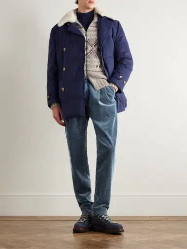 Brunello Cucinelli Tapered Cotton-Corduroy Trousers - Men | Thumbnail 2 Brunello Cucinelli Tapered Cotton-Corduroy Trousers - Men | Thumbnail 2