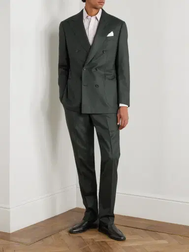 Thom Sweeney Double-Breasted Wool Suit - Men | Thumbnail 2