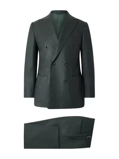 Thom Sweeney Double-Breasted Wool Suit - Men | Thumbnail 1
