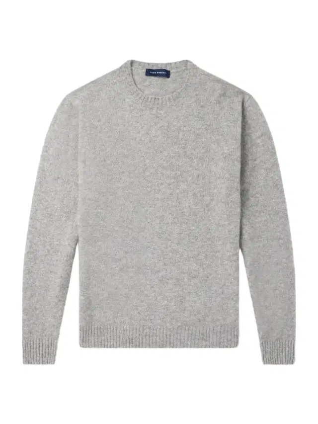 Brushed Cashmere-Blend Sweater - Men