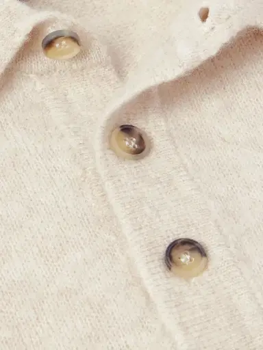 Thom Sweeney Brushed Cashmere-Blend Polo Shirt - Men | Thumbnail 5