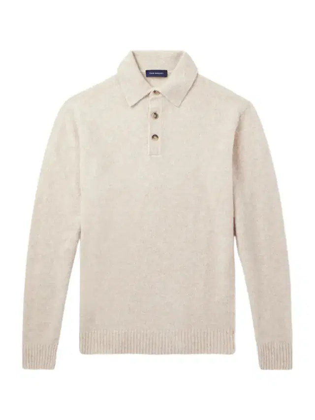 Brushed Cashmere-Blend Polo Shirt - Men