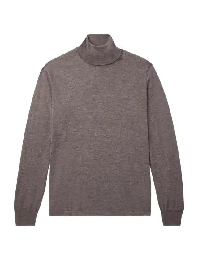 Thom Sweeney Cashmere and Silk-Blend Rollneck Sweater - Men