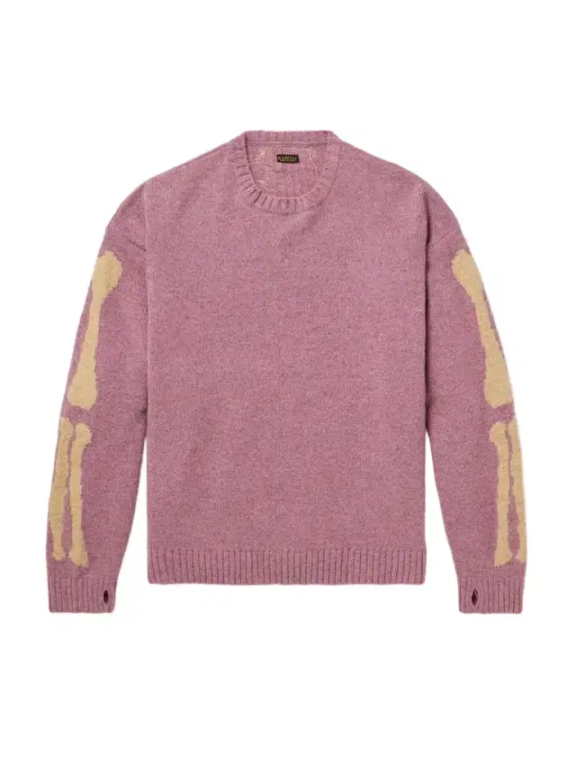 KAPITAL Bone Oversized Intarsia Wool Sweater - Men