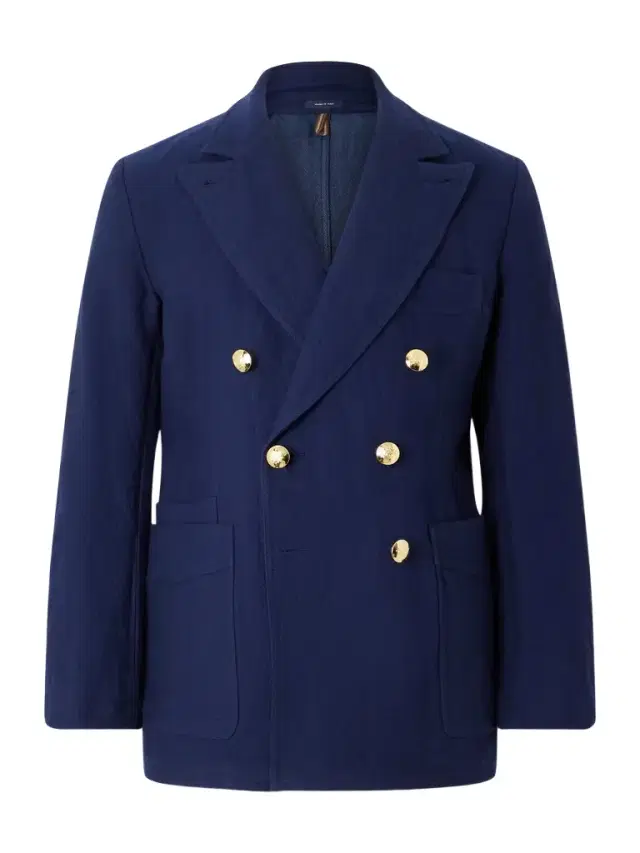 MKIII Double-Breasted Twill Blazer - Men