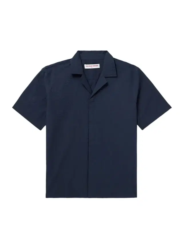 Maitan Camp-Collar Organic Cotton Seersucker Shirt - Men