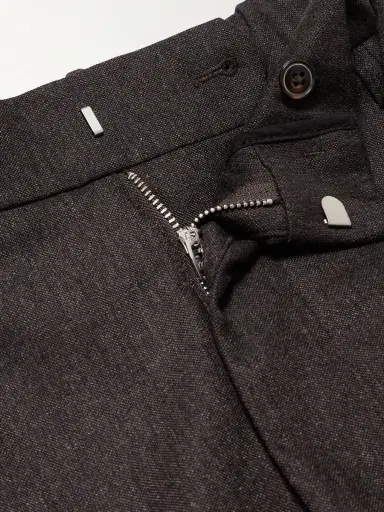 NN07 Kay Straight-Leg Pleated Woven Trousers - Men | Thumbnail 6