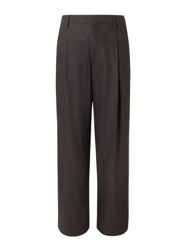 Kay Straight-Leg Pleated Woven Trousers - Men