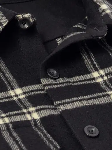 Ralph Lauren Purple Label Gable Checked Wool-Flannel Shirt - Men | Thumbnail 5 Ralph Lauren Purple Label Gable Checked Wool-Flannel Shirt - Men | Thumbnail 5