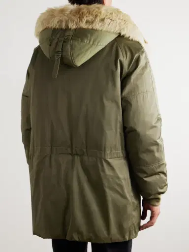 Ralph Lauren Purple Label Shearling-Trimmed Shell Down Jacket - Men | Thumbnail 4 Ralph Lauren Purple Label Shearling-Trimmed Shell Down Jacket - Men | Thumbnail 4