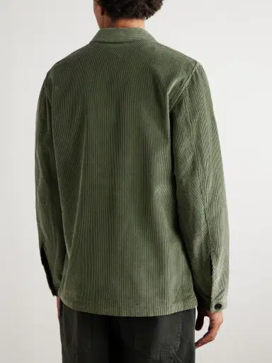 Sid Mashburn Cotton-Corduroy Overshirt - Men | Thumbnail 4 Sid Mashburn Cotton-Corduroy Overshirt - Men | Thumbnail 4