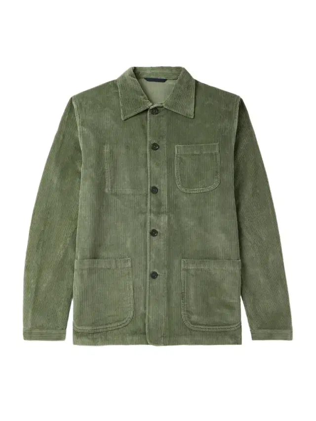 Cotton-Corduroy Overshirt - Men