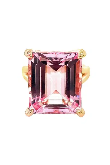 LISA NIK Pink Morganite Ring | Thumbnail 1