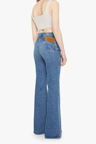 Mother The Pointy Pocket Doozy Heel Pant | Thumbnail 3