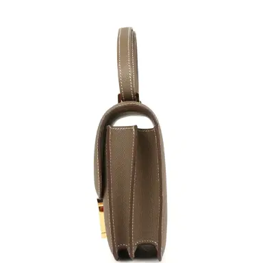 HERMÈS Hermes Constance 18 Etoupe Epsom Gold Hardware | Thumbnail 5