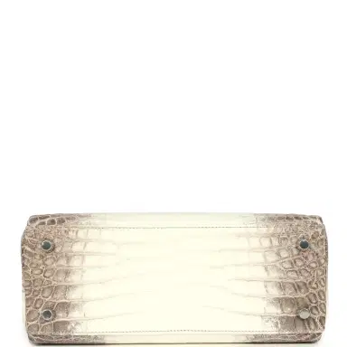 HERMÈS Hermes Kelly Retourne 25 Himalaya Niloticus Crocodile Palladium Hardware | Thumbnail 7 HERMÈS Hermes Kelly Retourne 25 Himalaya Niloticus Crocodile Palladium Hardware | Thumbnail 7
