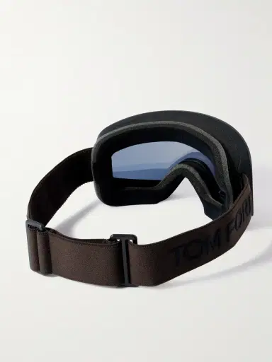 Tom Ford Logo-jacquard Webbing-trimmed Ski Goggles | Thumbnail 4 Tom Ford Logo-jacquard Webbing-trimmed Ski Goggles | Thumbnail 4