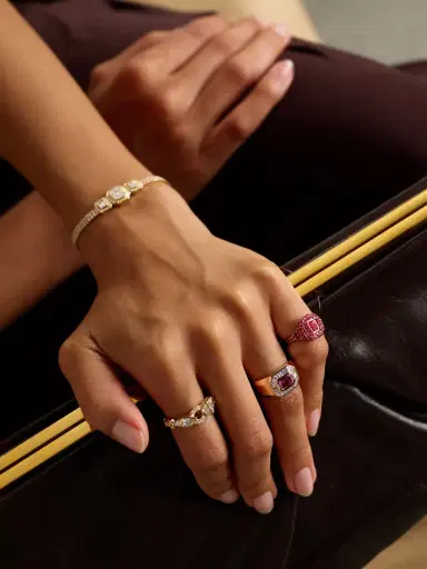 SHAY 18-karat Rose Gold Ruby Ring | Thumbnail 5