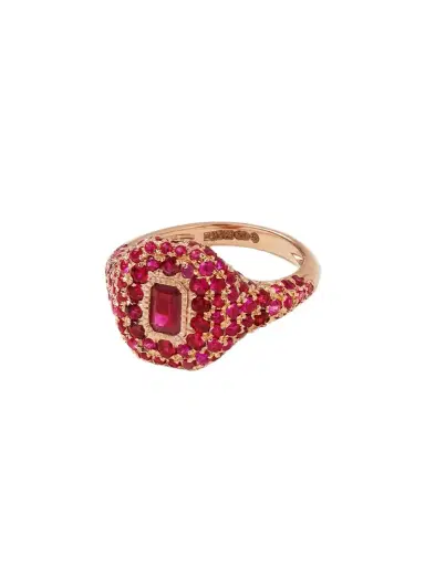 SHAY 18-karat Rose Gold Ruby Ring | Thumbnail 1