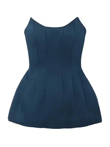 Rebecca Vallance Elivera Paneled Strapless Satin Top | Thumbnail 1 Rebecca Vallance Elivera Paneled Strapless Satin Top | Thumbnail 1