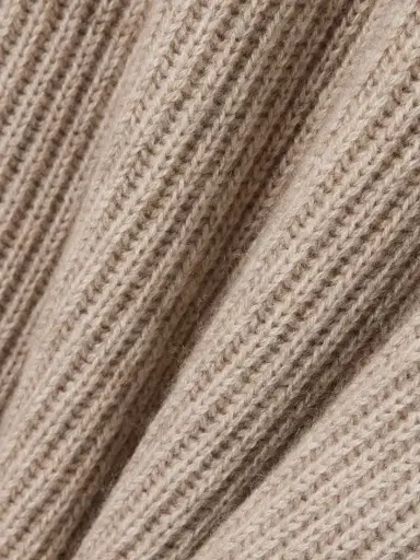 Brunello Cucinelli Bead-embellished Ribbed Cashmere Turtleneck Sweater | Thumbnail 4 Brunello Cucinelli Bead-embellished Ribbed Cashmere Turtleneck Sweater | Thumbnail 4