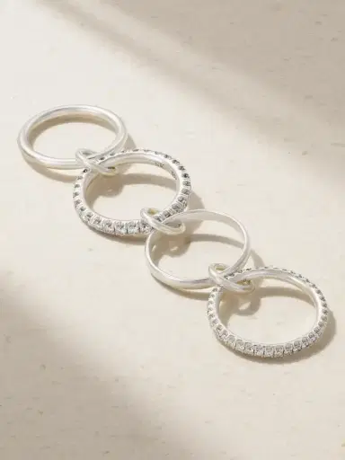 Spinelli Kilcollin Halley Sterling Silver Diamond Ring | Thumbnail 3 Spinelli Kilcollin Halley Sterling Silver Diamond Ring | Thumbnail 3
