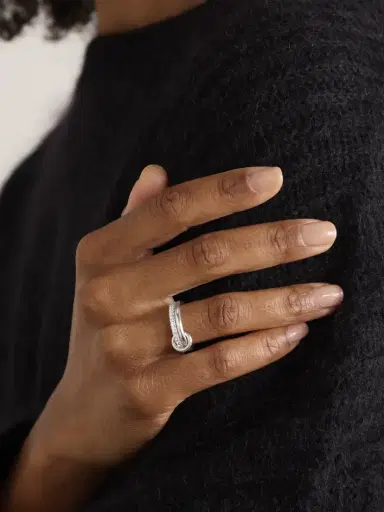 Spinelli Kilcollin Cara Sterling Silver Diamond Ring | Thumbnail 2 Spinelli Kilcollin Cara Sterling Silver Diamond Ring | Thumbnail 2