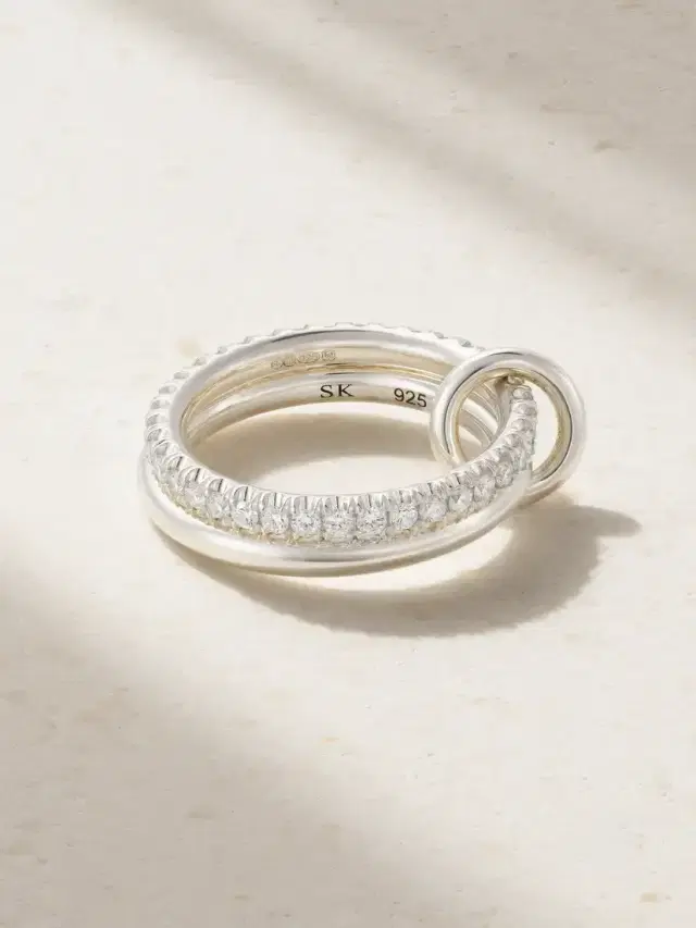 Spinelli Kilcollin Cara Sterling Silver Diamond Ring