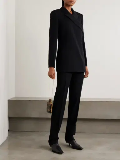 Calvin Klein Collection Lucia Wool Straight-leg Pants | Thumbnail 2 Calvin Klein Collection Lucia Wool Straight-leg Pants | Thumbnail 2