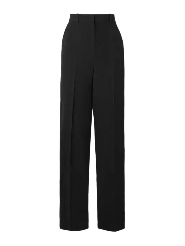 Lucia Wool Straight-leg Pants