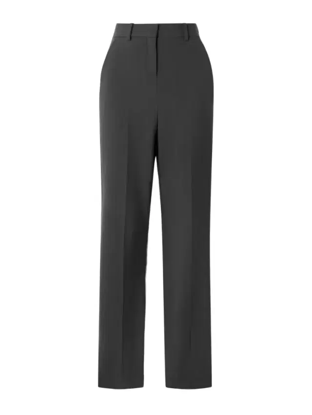 Lucia Wool Slim-leg Pants
