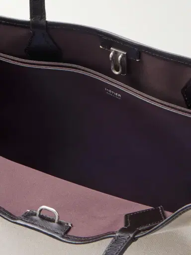 Métier Chameleon 34 Leather-trimmed Canvas Tote Bag | Thumbnail 5 Métier Chameleon 34 Leather-trimmed Canvas Tote Bag | Thumbnail 5