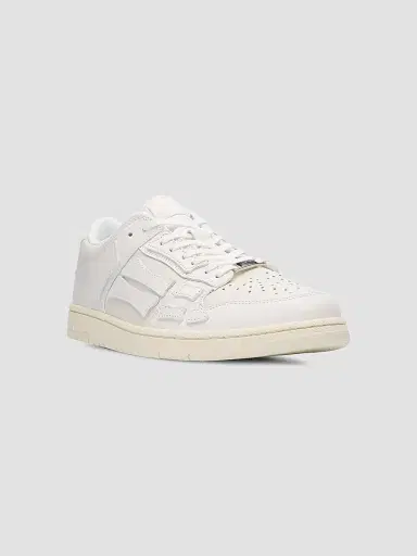 Amiri Men's Skel Leather Low-Top Sneakers - White | Thumbnail 2 Amiri Men's Skel Leather Low-Top Sneakers - White | Thumbnail 2