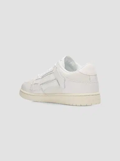 Amiri Men's Skel Leather Low-Top Sneakers - White | Thumbnail 3 Amiri Men's Skel Leather Low-Top Sneakers - White | Thumbnail 3