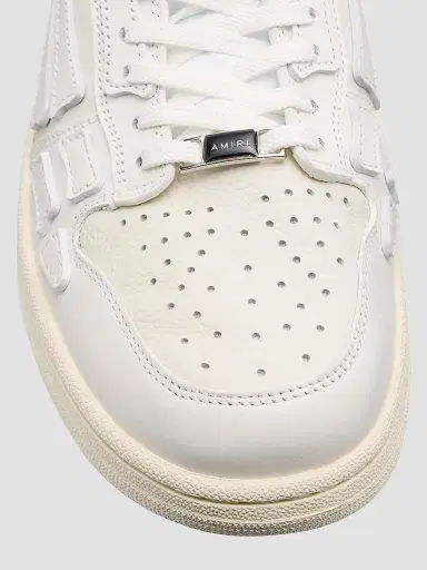 Amiri Men's Skel Leather Low-Top Sneakers - White | Thumbnail 5 Amiri Men's Skel Leather Low-Top Sneakers - White | Thumbnail 5