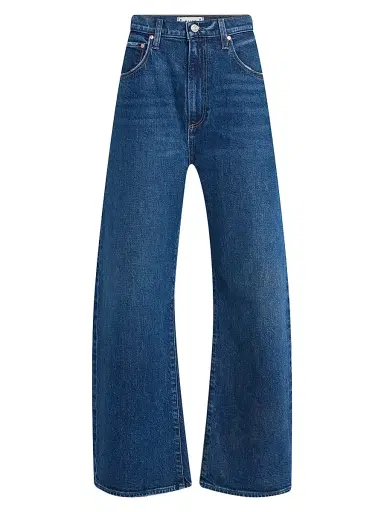 PAIGE Women's Arellia High-Rise Barrel-Leg Ankle Jeans | Thumbnail 1