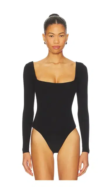 ALL THE WAYS Amalia Square Neck Bodysuit | Thumbnail 2