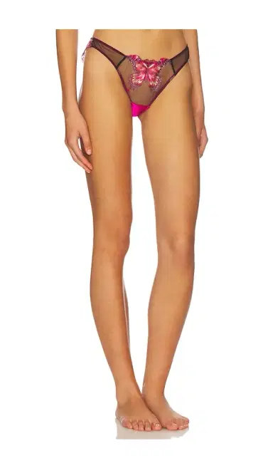 Fleur du Mal Butterfly Embroidery Cheeky | Thumbnail 2 Fleur du Mal Butterfly Embroidery Cheeky | Thumbnail 2
