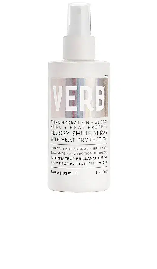 Glossy Shine Spray with Heat Protectant