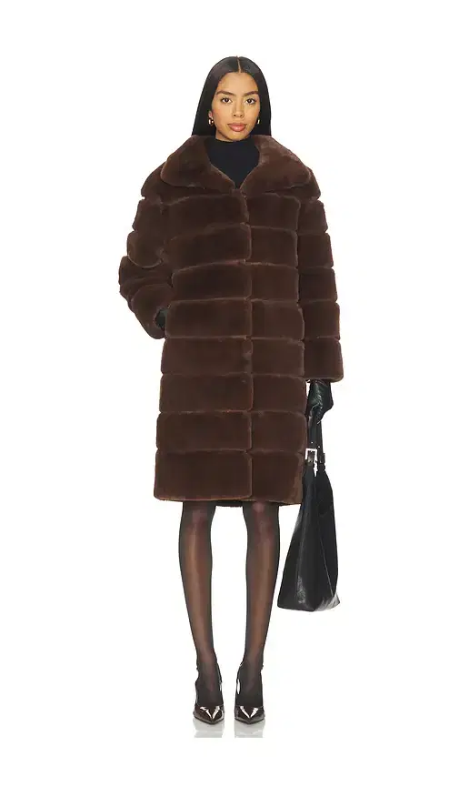 Generation Love Christie Faux Fur Coat