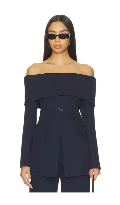 Line & Dot Derrick Off The Shoulder Top | Thumbnail 1 Line & Dot Derrick Off The Shoulder Top | Thumbnail 1